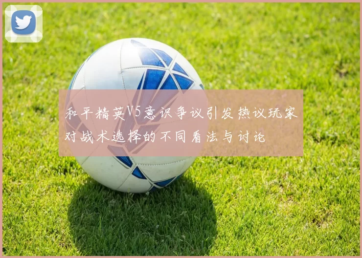 和平精英V5意识争议引发热议玩家对战术选择的不同看法与讨论