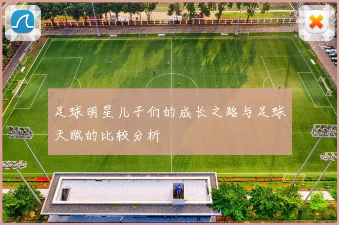 足球明星儿子们的成长之路与足球天赋的比较分析